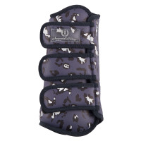 Guêtres de dressage Imperial Riding Love Your Life Pattern Panter Marine Bleu marine