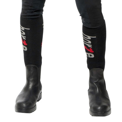 Chaussettes Tip Toe Horze Noir