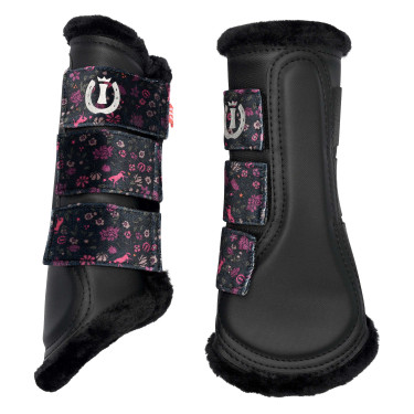 Guêtres de dressage Imperial Riding Flower Power Guêtres de dressage Imperial Riding Flower Power
