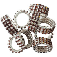 Sangles criniere Imperial Riding Crystal Marron