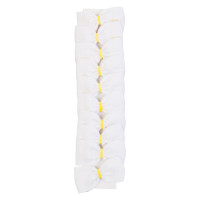 Noeuds à natter en tissu Sachet 20pc Blanc