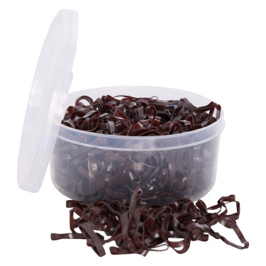 Elastiques à criniére silicone en boîte Imperial Riding Marron Elastiques à criniére silicone en boîte Imperial Riding Marron