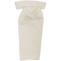 Cravate de chasse avec motif Imperial Riding Chèque en ivoire Blanc Cravate de chasse avec motif Imperial Riding Chèque en ivoire Blanc