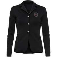Veste de concours Imperial Riding Starlight Stone enfant Noir / rose