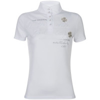 Shirt de compétition Imperial Riding Diadeem Blanc Shirt de compétition Imperial Riding Diadeem Blanc