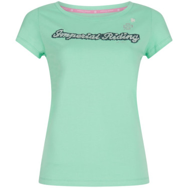 T-shirt Imperial Riding Bliss Green d'été Vert