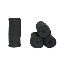 Bandages en coton Finn-Tack Noir