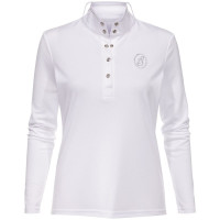 Shirt de compétition Starlight manches longues Blanc Shirt de compétition Starlight manches longues Blanc