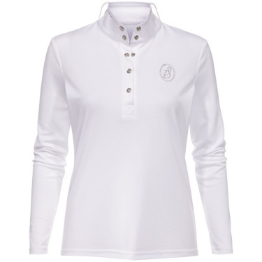 Shirt de compétition Starlight manches longues Blanc