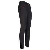 Pantalon d'équitation Imperial Riding El Capone FullGrip Noir / rose gold