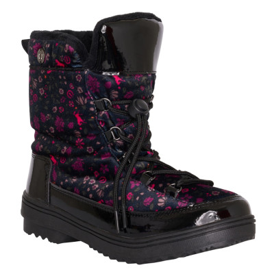 Bottes d'hiver Imperial Riding Flowerbomb AOP Noir