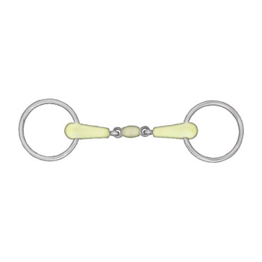Mors à double brisure Horze pour chevaux