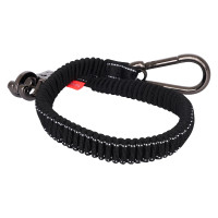 Longe d'attache pour camion Imperial Riding Flexi 60cm Noir / réfléchissant Longe d'attache pour camion Imperial Riding Flexi 60cm Noir / réfléchissant