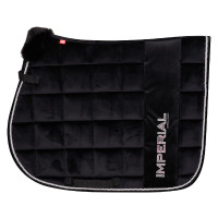 Tapis de selle Imperial Riding Flower Power mixte Fleur noir