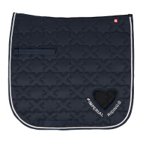 Tapis de selle Imperial Riding Symbol dressage Bleu marine