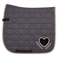 Tapis de selle Imperial Riding Symbol dressage Gris