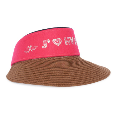 Bonnet de soleil HV Polo Jadore Neon fuchsia