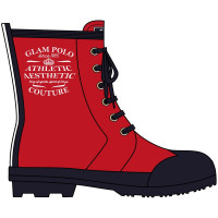 Bottes HV Polo Kostas Rouge Bottes HV Polo Kostas Rouge