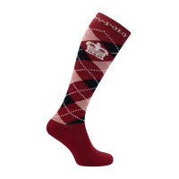 Chaussettes Argyle HV Polo Rouge profond / marine Chaussettes Argyle HV Polo Rouge profond / marine