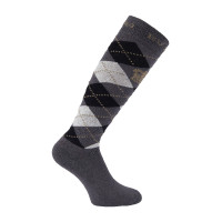 Chaussettes Argyle HV Polo Charbon / noir / taupe Gris Chaussettes Argyle HV Polo Charbon / noir / taupe Gris