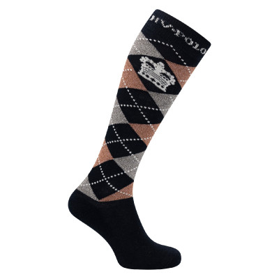 Chaussettes Argyle HV Polo Marine / copper