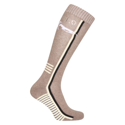 Chaussettes HV Polo Maud Dark taupe heather