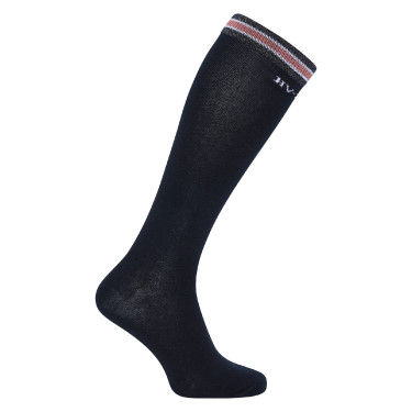 Chaussettes unies HV Polo Cecile Bleu marine