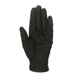 GANTS ELIZABETH CUIR SYNTHETIQUE Noir