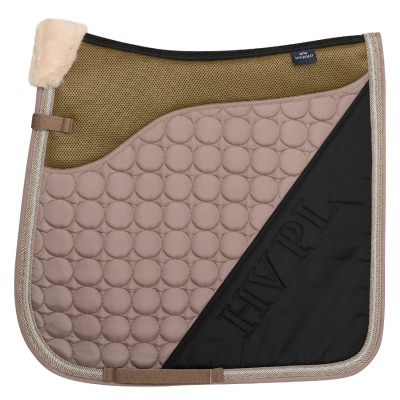 Tapis de selle HV Polo Femke dressage Dark taupe