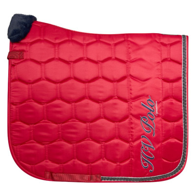 Tapis de selle HV Polo Wayomi Luxury dressage Strawberry