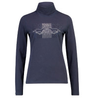 Top à manches longues HV Polo Cecile Bleu marine