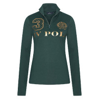 Top demi-zip Favouritas Tech HV Polo Ivy Green