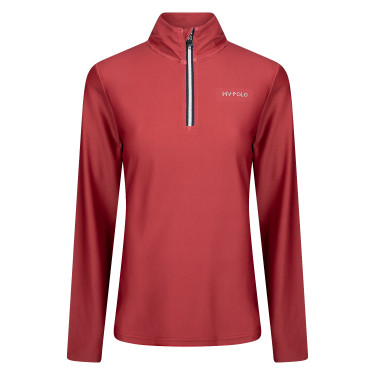 Top HV Polo Lumi Deep rouge Top HV Polo Lumi Deep rouge