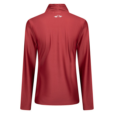 Top HV Polo Lumi Deep rouge Top HV Polo Lumi Deep rouge