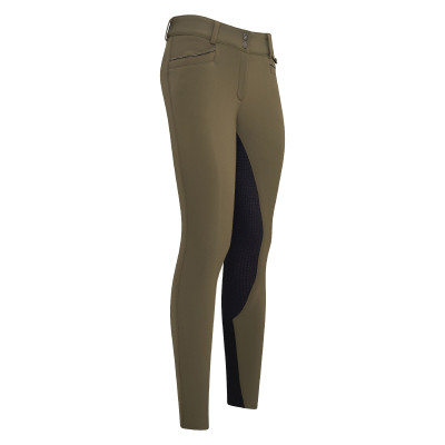 Pantalon d'équitation Euro-Star Arielle Hiver FullGrip Khaki