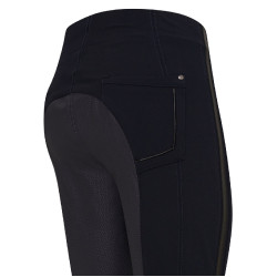 Pantalon d'équitation Euro-Star Wondershape FullGrip Bleu marine Pantalon d'équitation Euro-Star Wondershape FullGrip Bleu marine