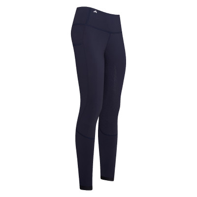 Legging d'équitation Euro-Star Breez FullGrip enfant Bleu marine