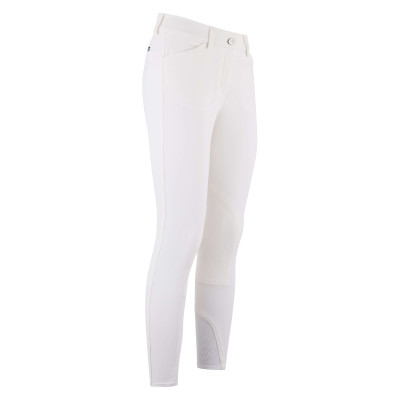 Pantalon d'équitation Euro-Star Arista Fabric Knee Blanc