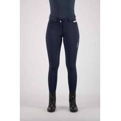 Pantalon d'équitation Euro-Star Arista FullGrip Euro-Star sentials Bleu marine