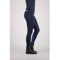 Pantalon d'équitation Euro-Star Arista FullGrip Euro-Star sentials Bleu marine