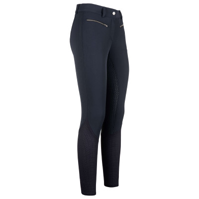 Pantalon d'équitation Euro-Star Airflow FullGrip Bleu marine