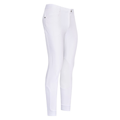 Pantalon d'équitation Euro-Star Camillo KneeGrip Blanc