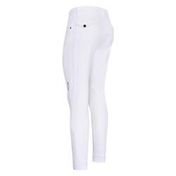 Pantalon d'équitation Euro-Star Camillo KneeGrip Blanc