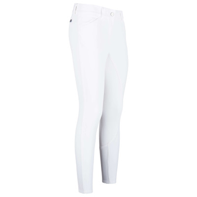 Pantalon d'équitation Euro-Star Arista FullGrip enfant Blanc