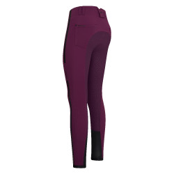 Pantalon d'équitation Euro-Star Slim shape full grip Dark purple Violet Pantalon d'équitation Euro-Star Slim shape full grip Dark purple Violet