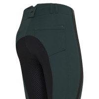Pantalon d'équitation Euro-Star Slim shape full grip Green gables Vert