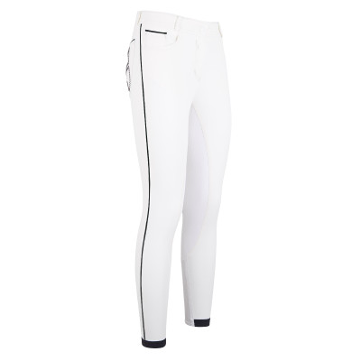 Pantalon d'équitation Euro-Star Indigo Diamond FullGrip Euro-Star sential Blanc