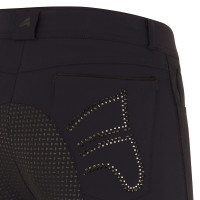 Pantalon d'équitation Euro-Star Indigo Diamond FullGrip Euro-Star sential Noir