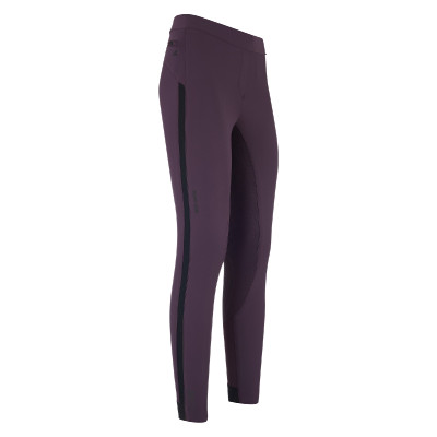 Pantalon d'equitation Euro-Star Ebony FullGrip Premium Euro-Star Femme Plum perfect