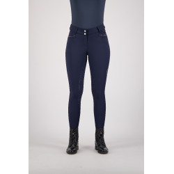 Pantalon d'équitation Euro-Star Arielle FullGrip Bleu marine